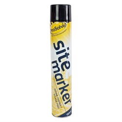 Paint Spray Site Marker 750ml Black PVSMBLA7A