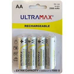 Battery AA Rechargable (Pkt4) RECR6FUE-800 Fuji