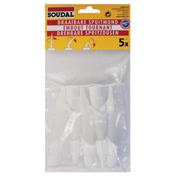 Spare Nozzles (Silicone Cart) Pkt5 117773 Soudal