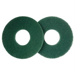 Floor Cleaning Pad 225mm Green (Pkt10) H/Duty
