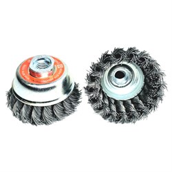 Wire Brush Cup 65mm M10 1.5 Twist Knot 9904-0032