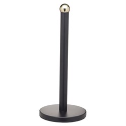 Kitchen Roll Holder Blk & Brass M/Class MCBRSTOW