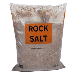 Salt 25Kg Bag Rock Brown BS0025