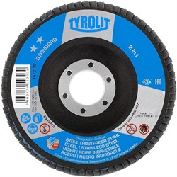 Flap Disc Zircon 125 x 22mm 60G 455303 Tyrolit