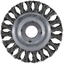 Wire Wheel 115 x 22mm S/S Twist KnotSM-CR 9775