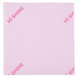 Cloth Hi-Shine Pink 40cm Microfibre (10) 101172P