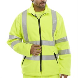 Beeswift CARF Carnoustie Hi-Vis Fleece Jacket
