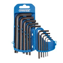 Hex Key Set & Holder 10pc 2-10mm 33687 Draper