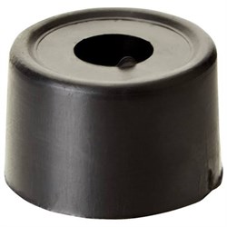 Door Stop 35mm Black PVC M0218
