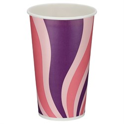 Cup 16oz Pattern S/Wall Cold Cup (1000)D01104
