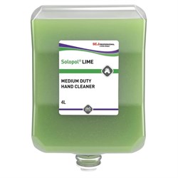 Hand Cleaner Solopol Lime 4Ltr Cartridge Deb