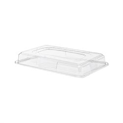 Lid Platter Clear Medium  390x290 (50)