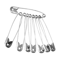 Safety Pins (Pkt6) 5152 Crest