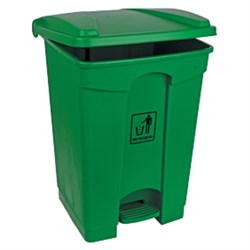 Pedal Bin Polypropylene 45ltr Green 101709-Grn
