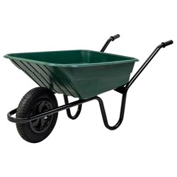 Wheelbarrow 90Ltr Poly Propylene Green SHGPP