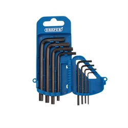 Hex Key Set & Holder 8pc 1.5-6mm 33679 Draper