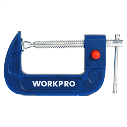 C Clamp Quick Release 75mm WP232022 WOKRPRO