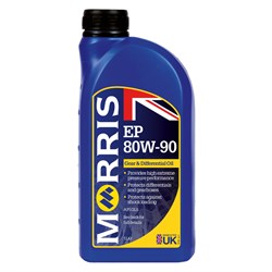 Gear Oil EP80W90 GL5 1Ltr Morris