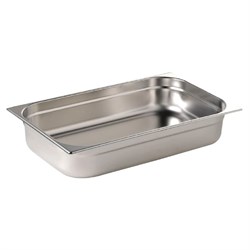 Gastronorm 1/1 Size 65mm Deep S/S 530x325 9Ltr