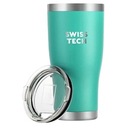 Coffee Cup Cyan Metal 20oz ST071006