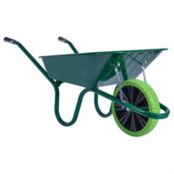 Wheelbarrow 90L Builders Puncture Free Wheel 1041