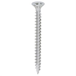 Woodscrew Csk Pozi 3.5 x 40mm S/S (Box 200)
