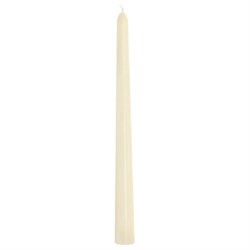 Candles Taper Ivory 2 x 50 10 inch Mylight