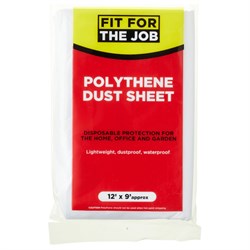 Dust Sheet Polythene 12' x 9' PDPYC01 Rodo