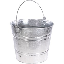 Bucket Galvanised 12Ltr 28cm 607903 Supa Home