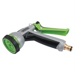 Water Spray Gun 8 Way + Brass Fits 01068 Draper