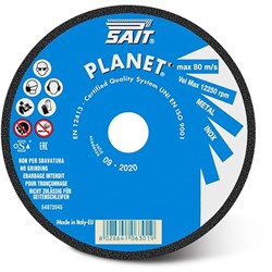 Disc Cutting Stainless 115 x 1mm A60Q Sait