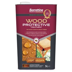 Fence Treatment Lt/Brown 5Ltr Protect Preserver