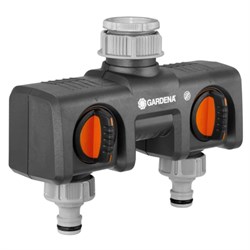 Hose Connector Twin Tap 08193-20 Gardena
