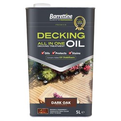 Decking Oil Dark Oak 5Ltr DODO005 Barrettine