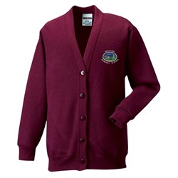 Drakies Primary Cardi Maroon