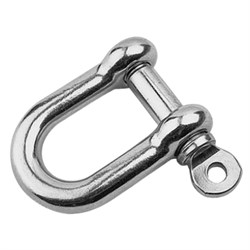 Shackle D 12mm BZP 39/120 CD02012