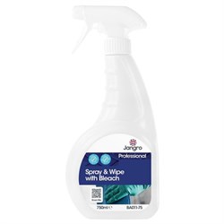 Spray & Wipe With Bleach 750ml BA012-75 Jangro