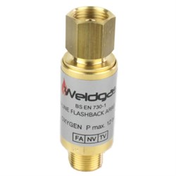 Flash Back Arrestor Oxygen GAS1015