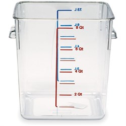 Container 7.6Ltr Clear Space Saver FG630800CLR