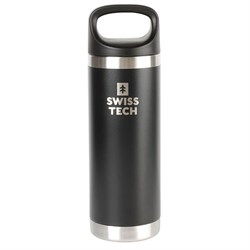 Water Bottle Black Metal 8oz/532ml