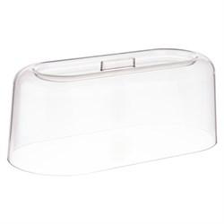 Buffet Cover Oblong Clr Polycarb 26x12cm 11056