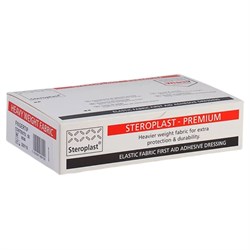 Plaster Fabric Fingertip Med (50) 6036 Crest