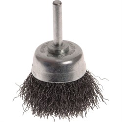 Wire Brush Cup 40mm 6mm Spindle 9472-0505