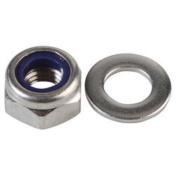 Hex Nut Nyloc Stainless M10 (Box of 8)