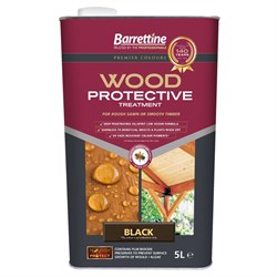 Fence Treatment Black 5Ltr Protect Preserve