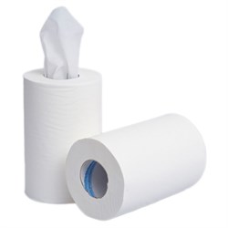 Centre Feed Wht Mini 1Ply (12)AF107 Jangro