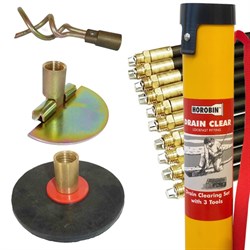 Drain Clear Set 13pc Lockfast 47012 Horobin