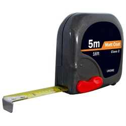 Tape Measure 5Mtr 16ft Met/Imp UM5ME Fisco