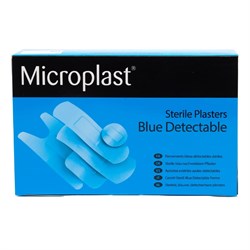 Plaster Blue Detectable 2.5x75cm (100) 86933 Cre