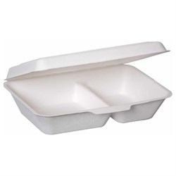Bagasse Clamshell 9 x 6